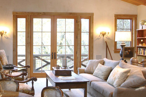 Fenêtre bois exotique 58 mm