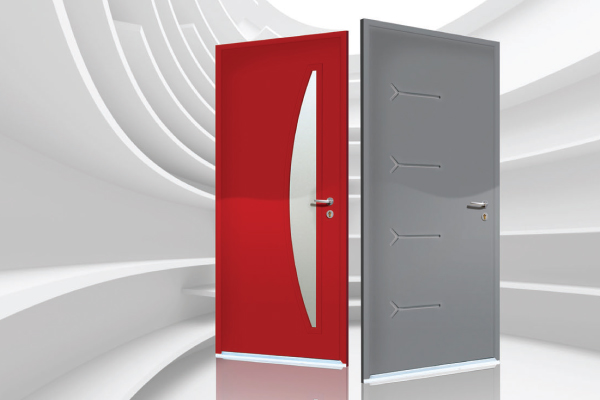  Porte d’entrée acier 